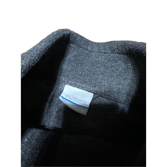 Columbia mens jacket vest size large fleece gray - Picture 5 of 5